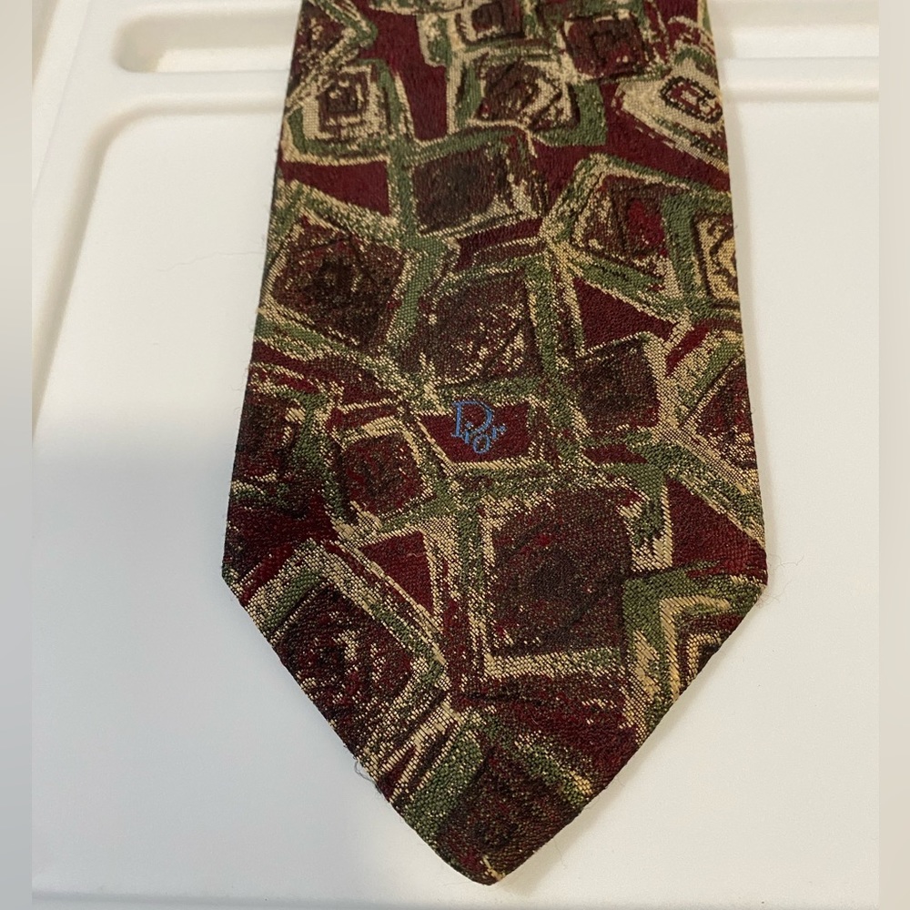 Christian Dior Men’s Silk Blend Tie